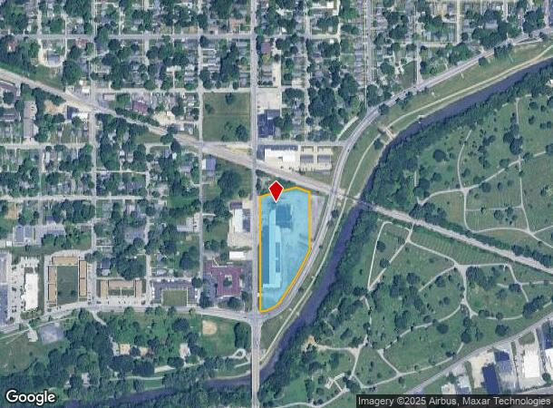  700 S Nichols Ave, Muncie, IN Parcel Map