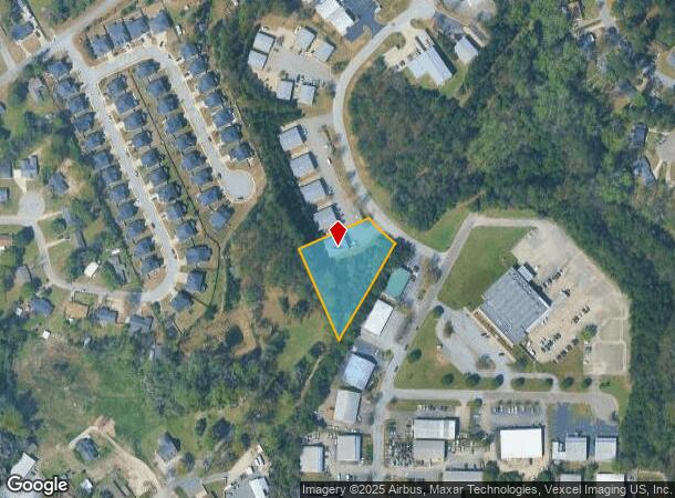  4800 Technology Dr, Augusta, GA Parcel Map
