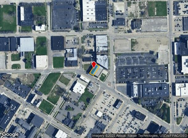  1212 Jackson St, Toledo, OH Parcel Map