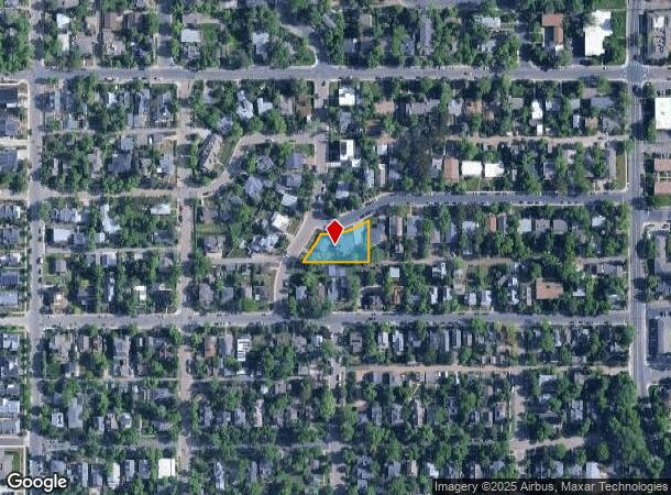 2610 6Th St, Boulder, CO Parcel Map