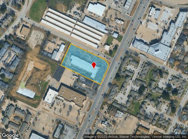3500 S Cooper St, Arlington, TX Parcel Map
