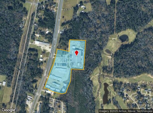  1106 N Temple Dr, Diboll, TX Parcel Map