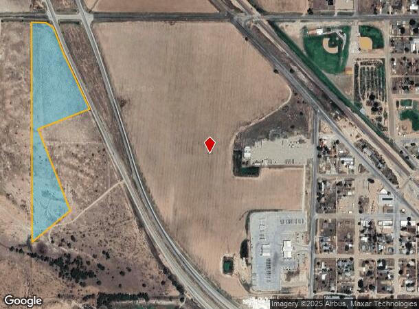  901 Avenue E, Shallowater, TX Parcel Map