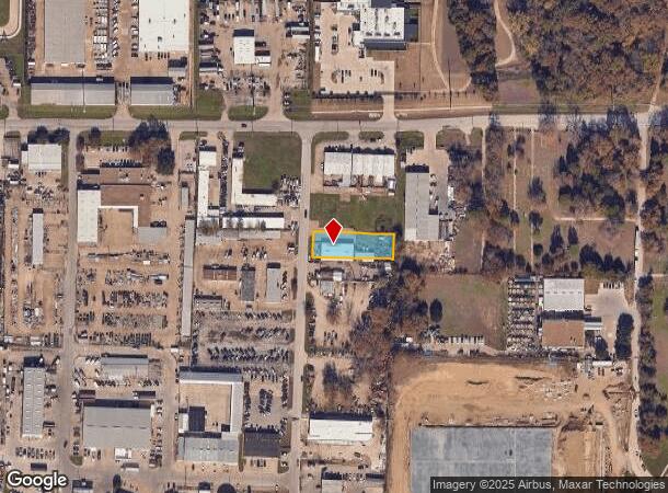  520 Tower St, Garland, TX Parcel Map