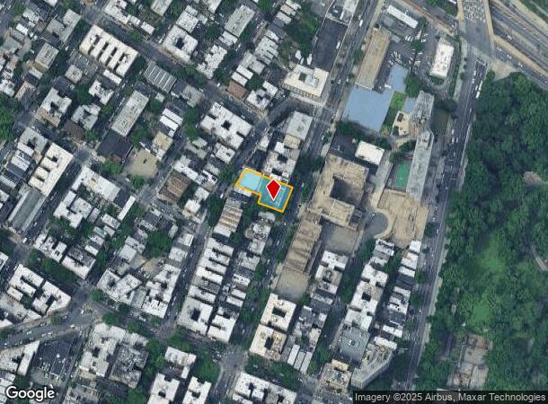 2441 Crotona Ave, Bronx, NY Parcel Map