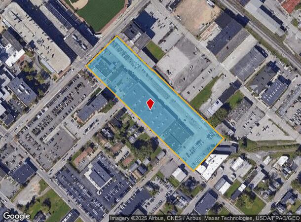 Lewis St E, Charleston, WV Parcel Map