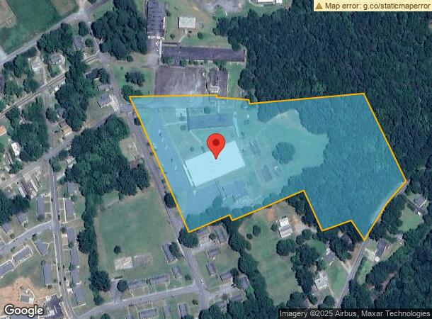  1241 Orchard Hill Rd, Milledgeville, GA Parcel Map