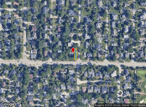  1410 Canterbury Ln, Glenview, IL Parcel Map