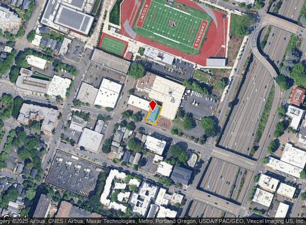  1515 Sw Jefferson St, Portland, OR Parcel Map