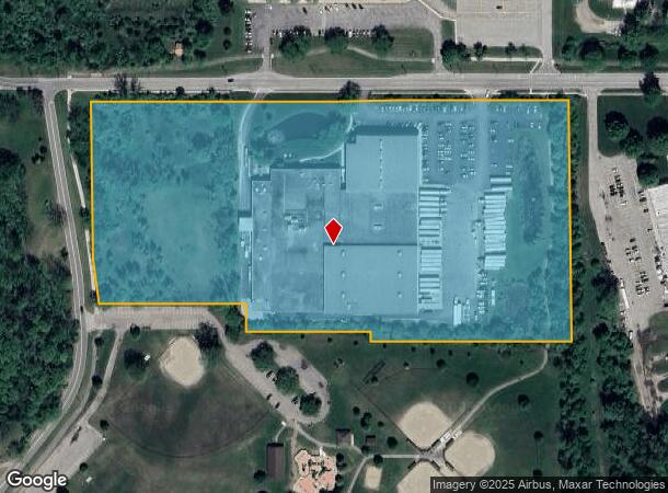 1400 Foreman St, Lowell, MI Parcel Map