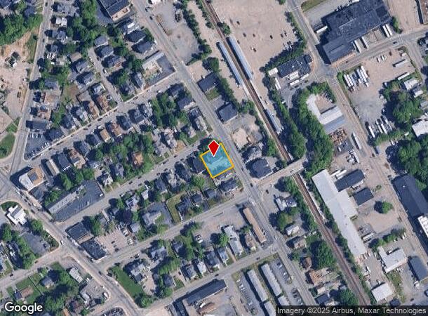 826 N Montello St, Brockton, MA Parcel Map