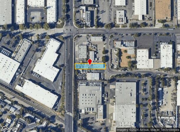  1810 Richard Ave, Santa Clara, CA Parcel Map