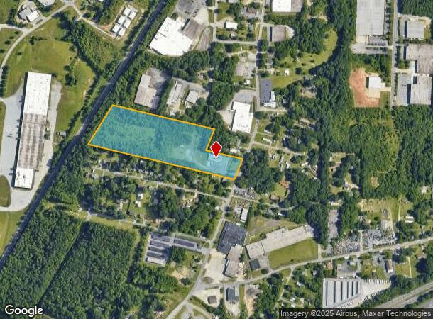 1108 Old Thomasville Rd, High Point, NC Parcel Map