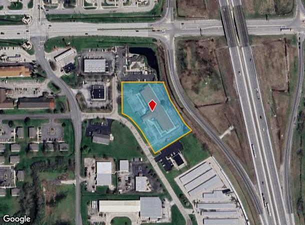 2122 Holiday Ln, Franklin, IN Parcel Map