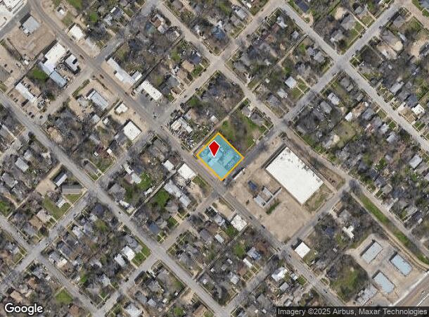  701 N 25Th St, Waco, TX Parcel Map