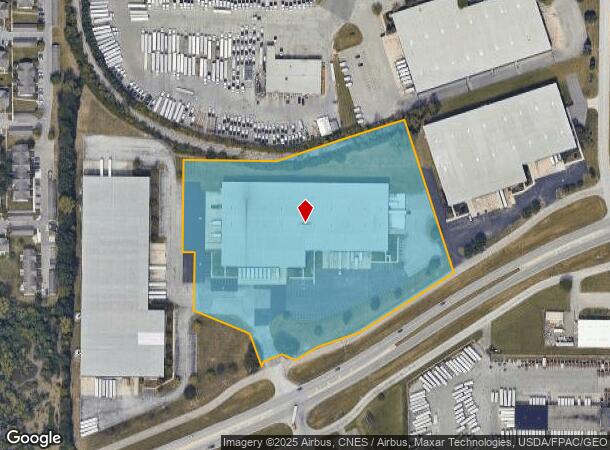  1711 Georgesville Rd, Columbus, OH Parcel Map