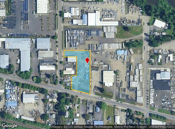 11001 Ne Marx St, Portland, OR Parcel Map