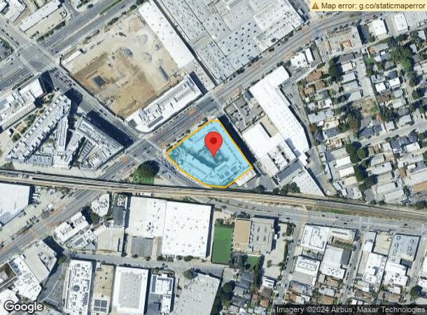  8770 Washington Blvd, Culver City, CA Parcel Map