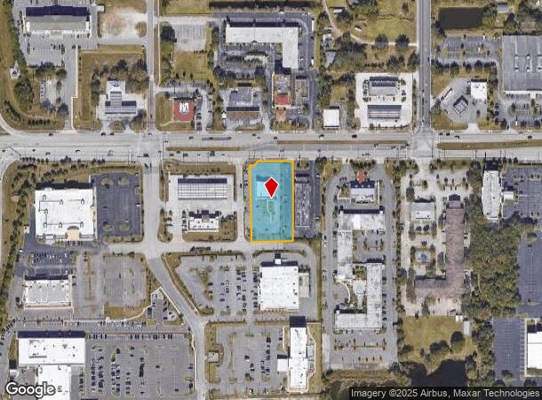  4525 W New Haven Ave, Melbourne, FL Parcel Map