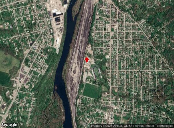  1080 S Arch St, Connellsville, PA Parcel Map