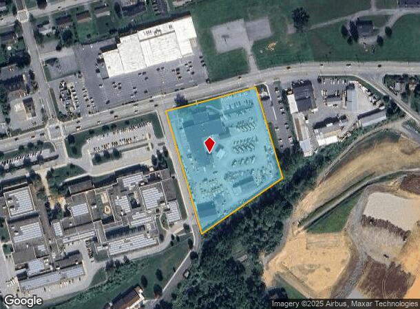  1000 E Bishop St, Bellefonte, PA Parcel Map