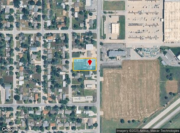  1509 N Lorraine St, Hutchinson, KS Parcel Map
