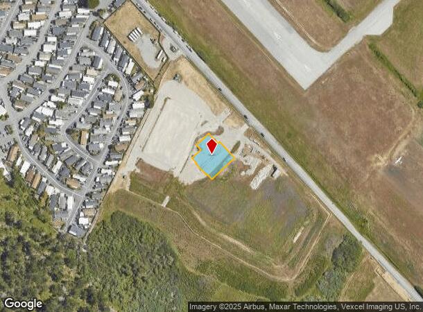 Airport St, Half Moon Bay, CA Parcel Map