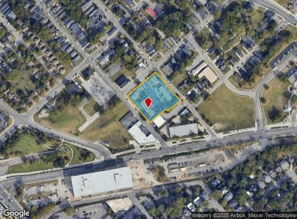  514 E Second St, Lexington, KY Parcel Map