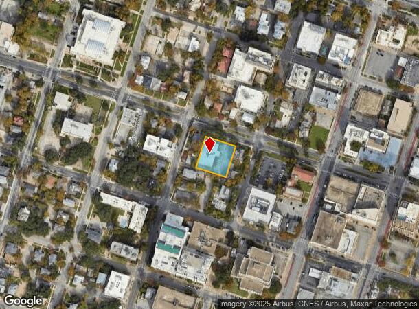  505 W 12Th St, Austin, TX Parcel Map