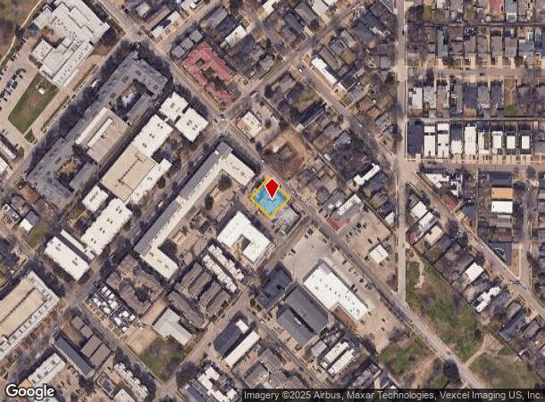  2409 N Henderson Ave, Dallas, TX Parcel Map