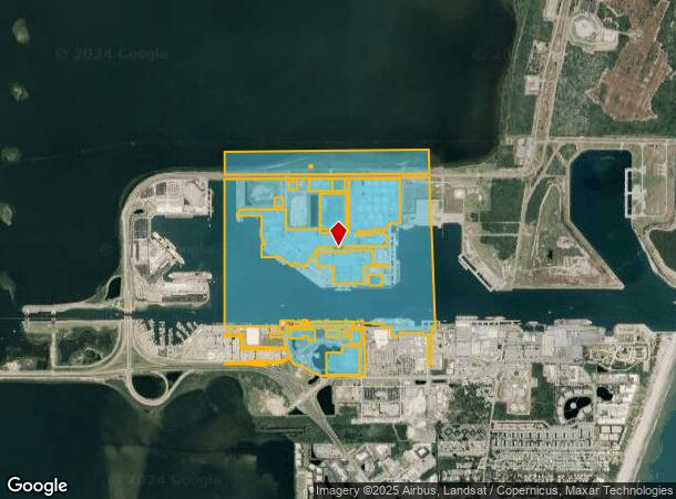  550 Cargo Rd, Cape Canaveral, FL Parcel Map