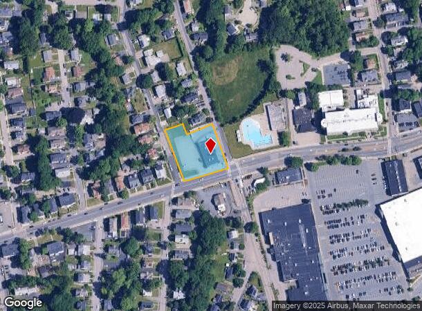  1280 Main St, Worcester, MA Parcel Map