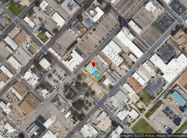  1018 Austin Ave, Waco, TX Parcel Map