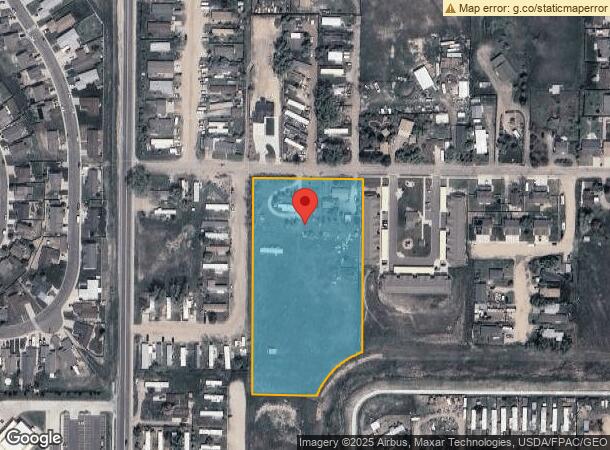  607 W Prosser Rd, Cheyenne, WY Parcel Map