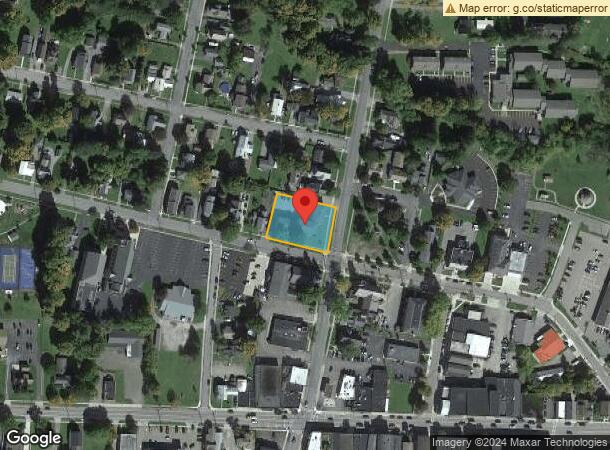  58 N Buffalo St, Springville, NY Parcel Map