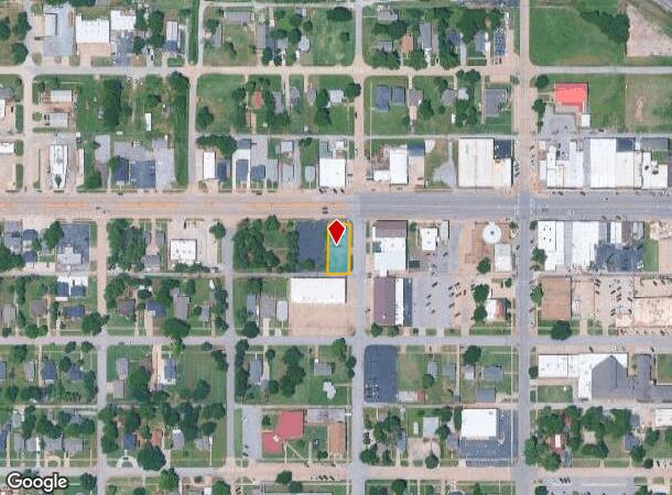2 S 6Th St, Yukon, OK Parcel Map