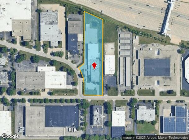 1300 Holmes Rd, Elgin, IL Parcel Map