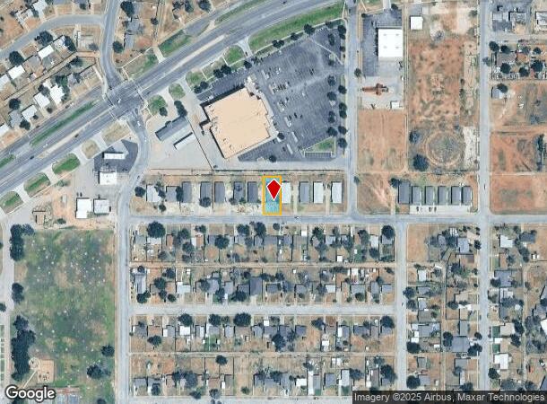  2715 E 2Nd St, Lubbock, TX Parcel Map