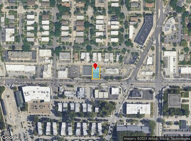  4864-4872 Dempster St, Skokie, IL Parcel Map