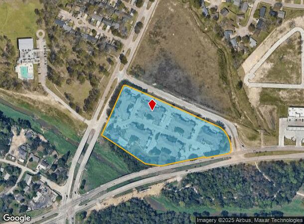  9551 N Wayside Dr, Houston, TX Parcel Map