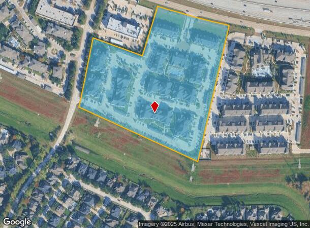 8802 N Sam Houston Pkwy E, Humble, TX Parcel Map
