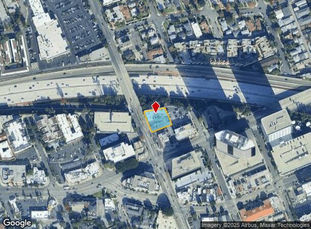  214 N Pass Ave, Burbank, CA Parcel Map