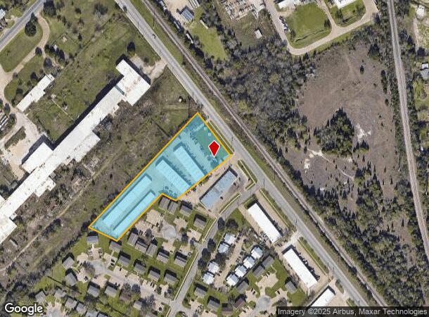 2600 Finfeather Rd, Bryan, TX Parcel Map