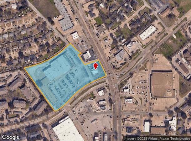  5621 Broadway Blvd, Garland, TX Parcel Map