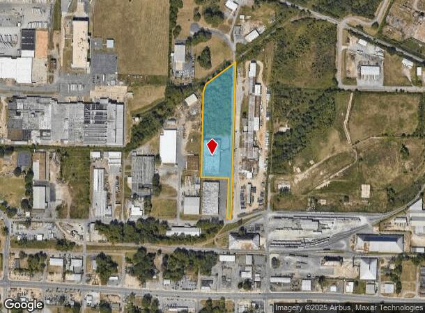  1805 E 5Th St, North Little Rock, AR Parcel Map