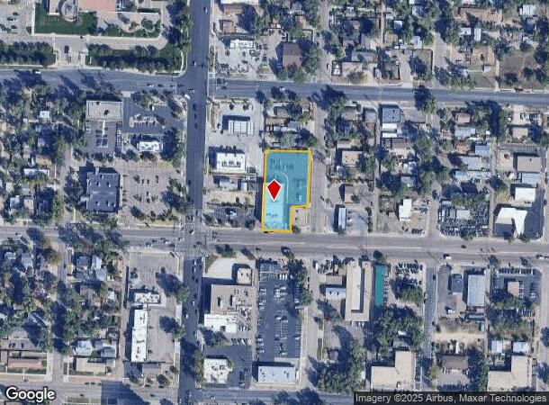  1826 E Platte Ave, Colorado Springs, CO Parcel Map
