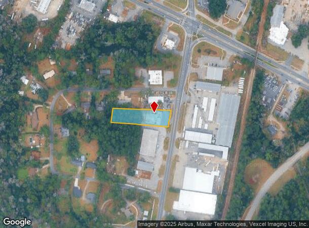  1372 Blountstown St, Tallahassee, FL Parcel Map