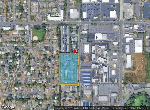  2102 70Th Ave W, University Place, WA Parcel Map