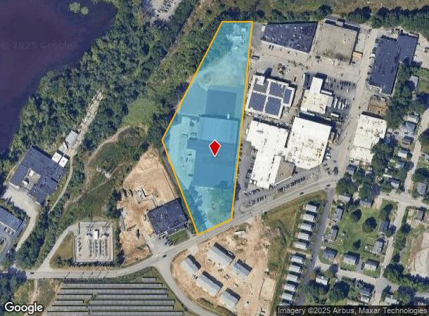  289 Kilvert St, Warwick, RI Parcel Map