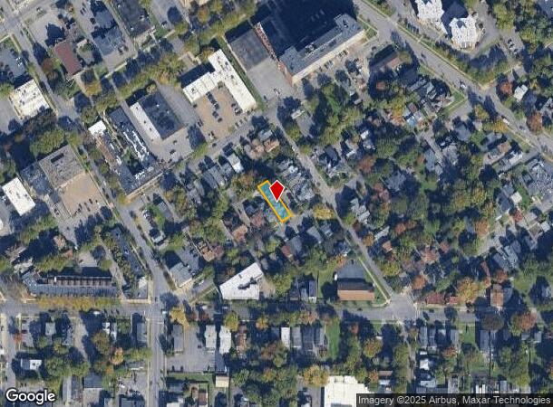  129 Green St, Syracuse, NY Parcel Map